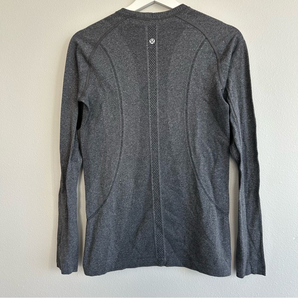 Grey Lululemon Swiftly Tech Long Sleeve - 8